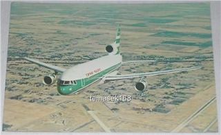 cathay pacific airways l 1011 tristar postcard from singapore time