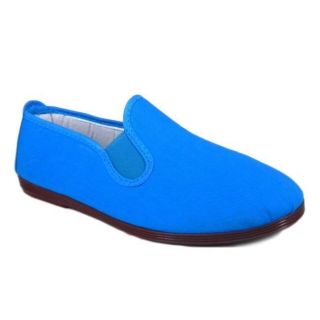 Flossy Shoes Womens Plimsolls Mens Sizes Available Slip On Canvas 