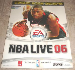 NBA Live 06 Strategy Guide for Playstation 2 GameCube Xbox & PC