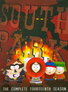 South Park The Complete Fourteenth Season DVD, 2011, 3 Disc Set