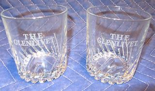Collectable The Glenlivet Single Malt Scotch Whiskey Round Rocks 