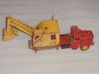 1950s era Cragstan Shovel Truck pressed steel Made in Japan 16 long 