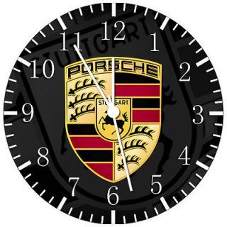 New Porsche Super car Logo wall Clock 10 Room Decor W438 Fast 