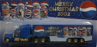   Cola   Merry Christmas 2002 / truck US Freightliner Scale HO 187