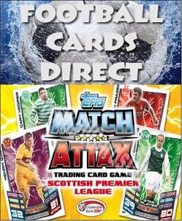 Match Attax Scottish Premier League SPL 2012/2013 12/13 Base Card 