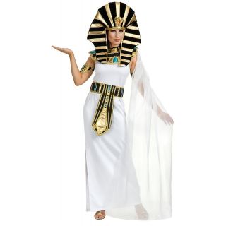 Nefertiti Adult Womens Egyptian Queen Cleopatra Sphinx Halloween 