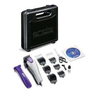ANDIS All Breed Combo DOG Clipper Kit&Blade,Comb​s,Case