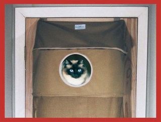 Newly listed KITTYWALK® COZY CLIMBER TAUPE INDOOR CAT ENCLOSURE