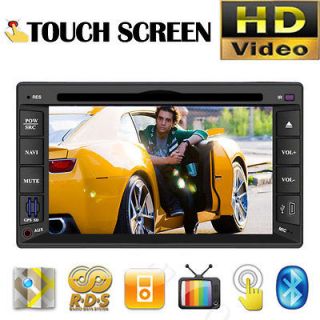 Double 2 Din 6.2 Car DVD Player Stereo IPOD RDS /4 Radio USB/SD 