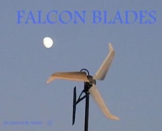   wind turbine generator blades and hub 17 mm hole fits delco pma