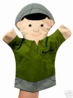 NEW ZOO PARK KEEPER HAND GLOVE PUPPET COMPANY PEOPLE WHO HELP US 