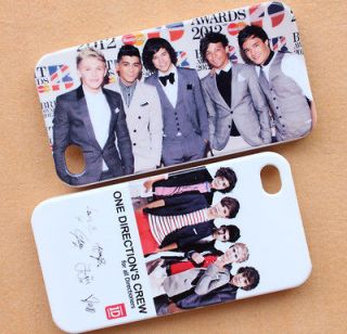 Newly listed 2PCS New 1D One Direction CREW image iphone 4 4G 4S Case 