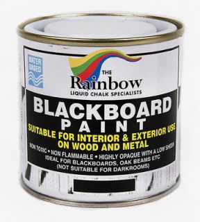 chalkboard paint 250ml black board paint from united kingdom time