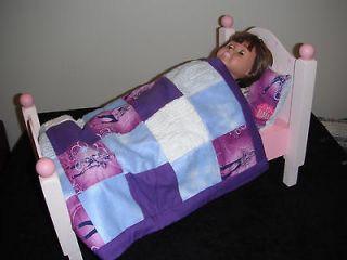 Sale Custom Made Hannah Montana Quilt & Pillow for 14   18 Dolls