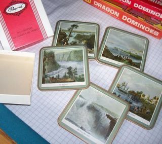   Pimpernel Coasters, Set of 5, Countryside Scenes, Code 01 26, Ontario