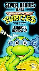 Teenage Mutant Ninja Turtles   Leonardo Lightens Up VHS, 1991