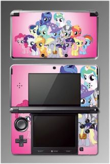   Pony Friendship is Magic Rarity Game Vinyl SKIN Cover 2 Nintendo 3DS