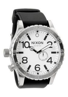 nixon 51 30 pu white brand new mens designer watch