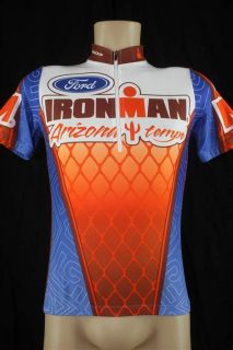 Sugoi SMALL Ironman Tempe Arizona Computrainer SS Cycling Bike Jersey 