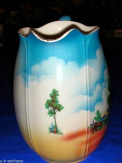 falcon ware pitcher bristol made in england 7 1 4