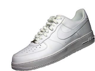 Mens Nike Air Force 1 07 Basketball Shoes Size 8 New White White 
