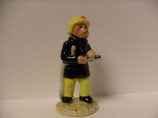 peggy davies bulldog fireman bd016 dog figurine vintage time left