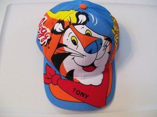Collectible 1998 Tony the Tiger KELLOGGS Frosted Flakes Base Ball Cap 