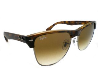 RAYBAN Sunglasses New Style CLUBMASTER RB4175 878/51 Mt Tortoise Silve 