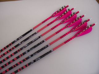 Dz Pink Ted Nugent Arrows w/ Pink Wrap & Traditional Bar & Pink 