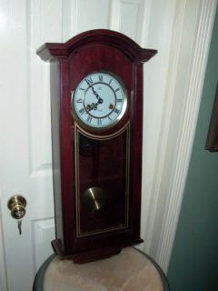 ic 31 day wood wall chime clock 