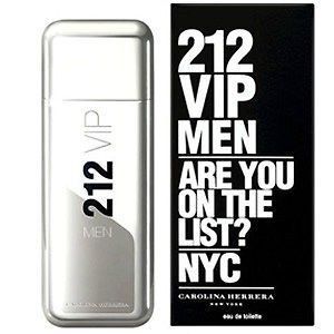 212 VIP by Carolina Herrera 3.3 / 3.4 oz Eau De Toilette Spray men New 