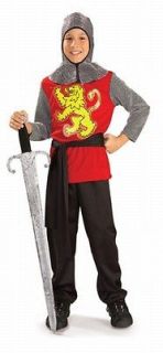 Medieval Lord Knight Renaissance Narnia Boys Halloween Costume Child 
