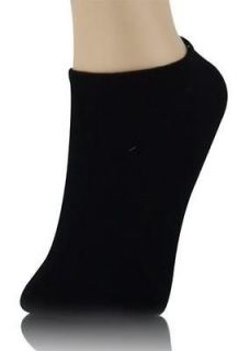 12 pairs black spendex low cut no show ankle socks 9 11