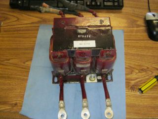 Partridge Transformers 50uH. 162A AC(180A DC) Varnish Dipped 