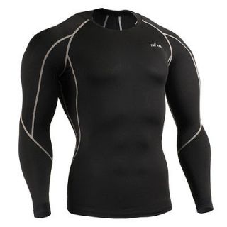   compression tight base layer top sports running gear shirt XS~ 2XL