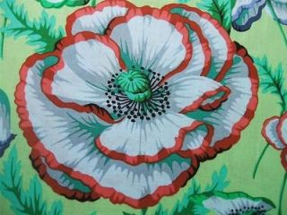Banded Poppy Natural Flower Philip Jacobs Rowan Westminster Fabric 