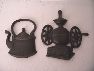 Small Cast Iron Decorative Wall Hanging Plaques Kitchen Decor
