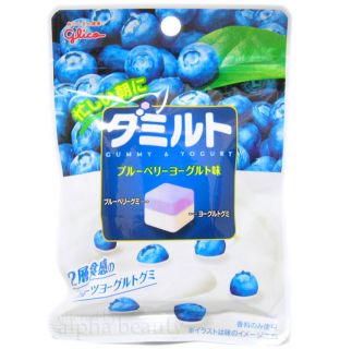 glico Japan Morning Life Dual Layer Fruity Yogurt Gummy Soft Candy 44g