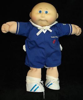   Coleco Cabbage Patch Kid   15   Bald   Blue Eyes   All Original   VGC