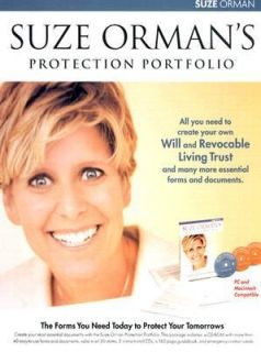 Suze Ormans Protection Portfolio The Forms You Need Today to Protect 