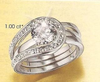 avon eladia cz ring set size 5 free ship 2