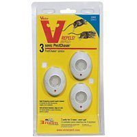   M753S 3 PACK ELECTRONIC MINI PEST RODENT CHASER REPELLENT NEW IN PACK