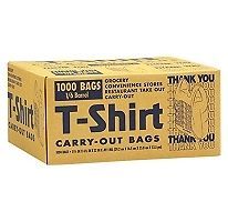   Store Shopping Plastic Carryout Take Out Grocery Thank You Bags 1000ct