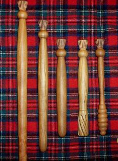scottish thistle spurtle cooking set of 5 