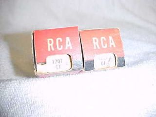 Match Pair RCA 12Q7 12Q7GT Audio Amp AC/DC Radio Vacuum tubes zenith 