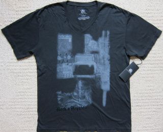 ROCK & REPUBLIC (Black) PREMIUM T Shirt Mens   NWT ( $34.00 )