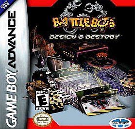 newly listed new battlebots design destroy gba video game time