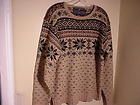 polo sport ralph lauren indian blanket style sweater wo quick