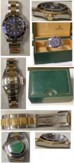 rolex submariner two tone blue dial mint p from australia