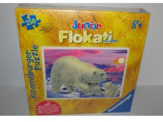 The World of the polar bears Ravensburger FLOKATI 250 p new Puzzle 